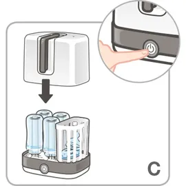 NUK Vario Express Dampf-Sterilisator