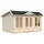 Palmako Claudia Gartenhaus 4 x 3 m Natur