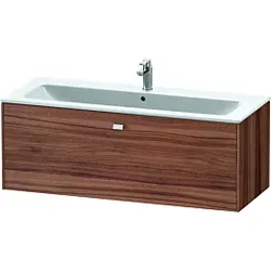 Duravit Brioso Waschtischunterbau BR400401079 1220x479mm, Nussbaum Natur/Chrom, 1 Auszug