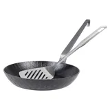 Gräwe Profi schmiedeeiserne Bratpfanne 24 cm mit extra hohem Rand