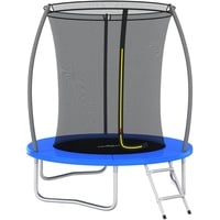 vidaXL Trampolin Set 183 cm inkl. Sicherheitsnetz blau