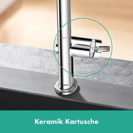 Hansgrohe Talis M54 270 1jet Niederdruck Ausziehauslauf chrom 72860000