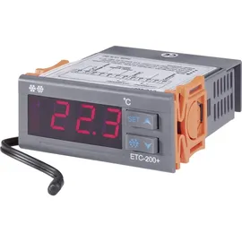 VOLTCRAFT ETC-200+ Temperaturregler NTC -40 bis +120°C Relais 10A (L x B x H) 88 x 75 x 34,5mm