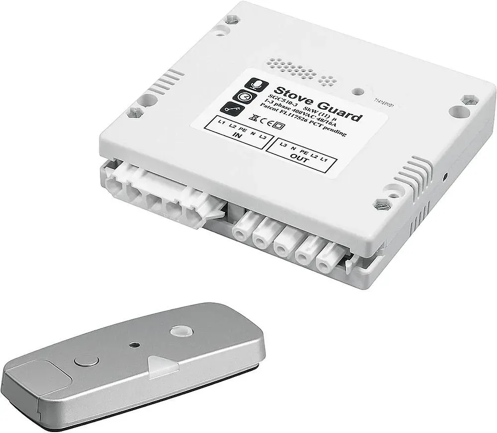 Herdwächter SGK5010 3V Lithiumbatterie, 80 dB(A) Sensor+Steuereinheit Indexa