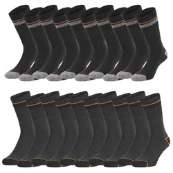 Black+Decker Crew Work Socks Unisex Herren Damen Arbeitssocken 10er Pack in 39-42 Blau 4