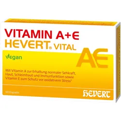Vitamin A+E Hevert Vital Kapseln 60 St