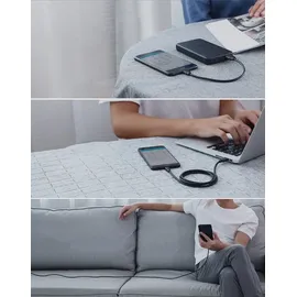 UGREEN Kabel USB - Mini USB 480 Mbps 3 m, US132 schwarz