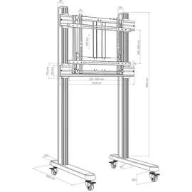 Hagor HP Counterbalanced Mobile Standsystem mobil