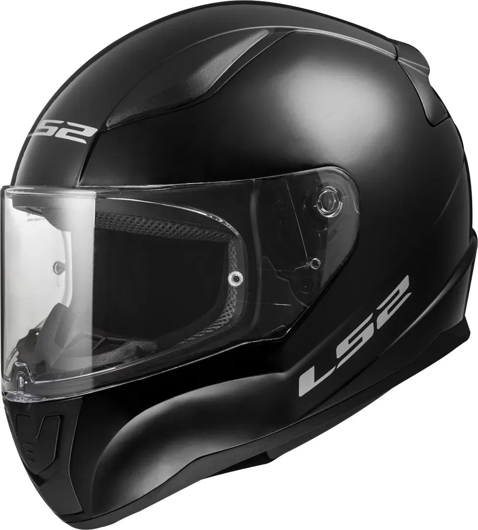 LS2 FF353 Rapid II Solid Helm, zwart, M Voorman