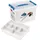 sunware perfectly organised Nähbox Q-Line 40 x 30 x 26 cm 1-tlg. weiß/blau