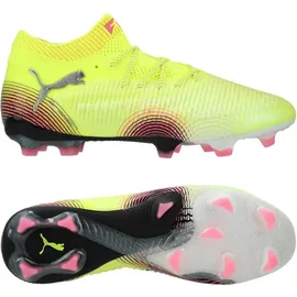 Puma Future 8 Ultimate FG Fußballschuhe Erwachsene schwarz|rosa|gelb 48 1⁄2