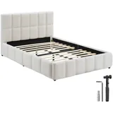 Tectake Shirley 120 x 200 cm Teddy creme