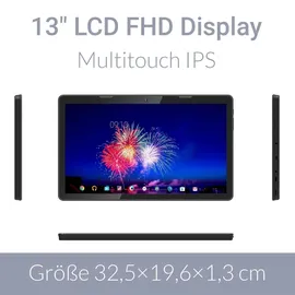 Xoro MegaPAD 1333 Pro 2 5G 13,3" 2023 6 GB RAM 128 GB Schwarz