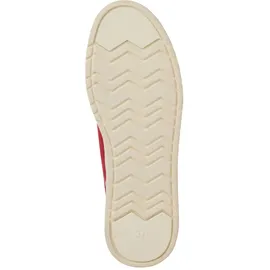 Marco Tozzi Plateau Sneaker Damen Rot/Cherry Comb 37