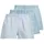 JACK & JONES JACMilano Boxershorts hellblau / weiß L 3er Pack