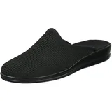 Rohde Damen, Frauen, Pantoletten, Slipper,Sandalen,Freizeitschuhe,Schlupfschuhe,schluepfschuhe,Slipper,Slides,Slip-ons,Mules,SCHWARZ,44 EU