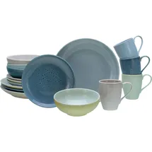 CreaTable Reactive Aqua Kombiservice 16-tlg. blau