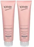 BIOTHERM Biosource Mousse Peau Sensible Mousse(S) 2x150 ml