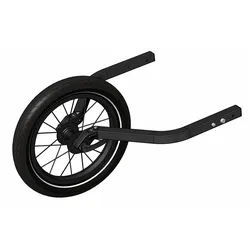 Qeridoo Fahrradanhänger 14" Joggerrad Einsitzer