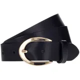 Vanzetti Damengürtel Leder 30mm schwarz 85