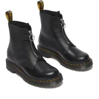 Dr. Martens Stiefeletten Frauen Dr.Martens 1460 Pascal Abseits Zip Black Wanama Milled Napp