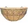 Siena Garden Wandampel Scroll 35 x 17 x 18,5 cm Schwarz