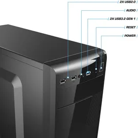 Kiebel Pro PC 13 Intel Core i5-14400, 16GB DDR4, Intel UHD Graphics 730 Grafik, 500GB SSD, Windows 11 Pro, Desktop PC