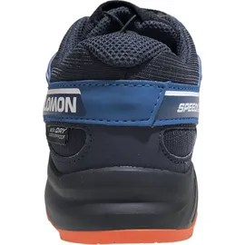 Salomon Speedcross WP Kinder Dark Navy / Dark Blue / Red Orange 38