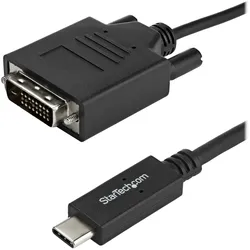 StarTech.com USB-C auf DVI Adapterkabel - USB Typ-C auf DVI Konverter / Adapter