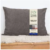 Selfitex Kissenbezug Modisches Couchkissen 60 x 80 cm Braun