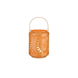 Boltze Windlicht Festival 20 cm orange