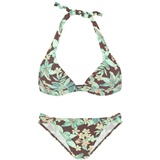 s.Oliver Triangel-Bikini, Florales Design, bunt