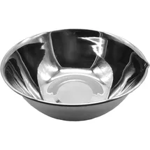 Buri Edelstahl Schüssel Silber 26 cm