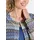 GOLDNER Langarm Spitzenjacke aus Jersey Blau 44