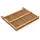 Zeller Tellerabtropfständer 42 x 35 x 27,5 cm Farbe Bambus