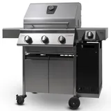 Gasgrill Edelstahl Premio III Burner Plus mit Infrarotbrenner | Made in Germany