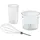 Russell Hobbs Stabmixer [3in1 Handmixer] elektrischer Zerkleinerer (Küchenmaschine mit 3 Aufsätzen f.Babynahrung,Smoothies,Suppen,2 Geschwindigkeiten+Impuls,Edelstahl,BPA-frei) Matte Charcoal 27141-56