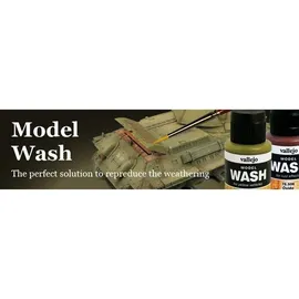 Vallejo Model Wash - Black
