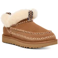 UGG CLASSIC ULTRA MINI ALPINE Schlupfboots, Hausschuh, Mule, Winterboots mit gepolstertem Fußbett braun 40 EU