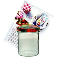 Mambocat 12er Set Sturzglas 350 ml Marmeladenglas Einmachglas Einweckglas