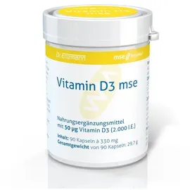 MSE PHARMAZEUTIKA GMBH Vitamin D3 Mse Kapseln 90 St.