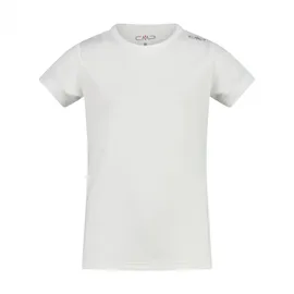 CMP Mädchen T-shirt, Bianco, 152,