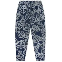 SCHIESSER Pyjamahose SCHIESSER 150 YEARS Blau 52