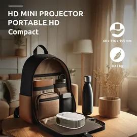 Strong N1 HD- Mini Video Projector, weiß