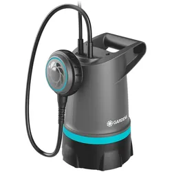 Gardena 20000 BASIC - Elektrische Tauchpumpe für klares Wasser - Integrierter Schwimmer