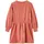 vidaXL Kinderkleid mit Langen Ärmeln Mittelrosa 128