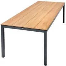 Solpuri Classic Gartentisch 100 x 75 x 75 cm concrete coal