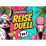 le verlag Das gnadenlose Reise-Duell: 1 gegen 1 Reisespiele für den Urlaub - 30 lustige Duelle für Erwachsene, Paare & Freunde I Das perfekte Reisegeschenk (Die gnadenlosen Duelle)