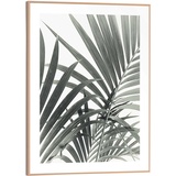 REINDERS! Bild Slim Frame Wood (Palm Leafs, B x 400 cm