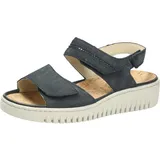 WALDLÄUFER K-Valerie Sandale blau, 38.5 EU Weit